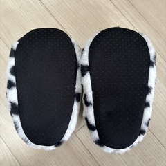 新品　ダルメシアン柄　家用　スリッパ　14cm -　17cm　の画像