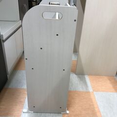 【ジャングルジャングル石川金沢店】  マガジンラック ホワイト W64×D28×H80 クリーニング済み												の画像