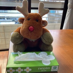 トナカイ　ぬいぐるみの画像