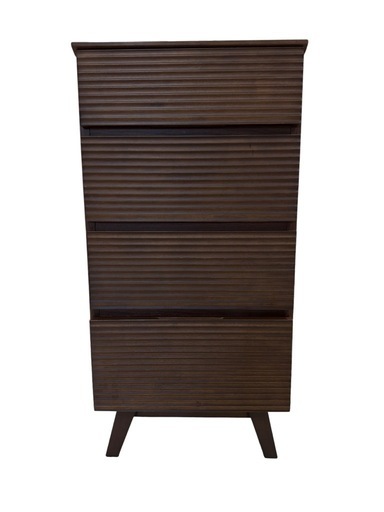 ISSEIKI チェスト　ブラウン　4段