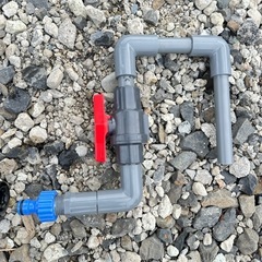 給水ノズル　排水パイプの画像