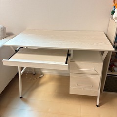 机 椅子セットの画像