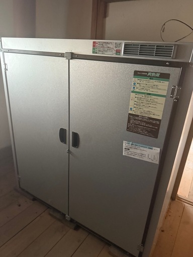 【動作品】MK精工 米保管庫「爽快蔵」12俵タイプ／お米専用保冷庫／玄米保存480kg可／農家・家庭用におすすめ