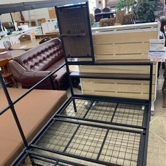 【ジモティー割引で最大15％OFF⭐️】システムベッド ブラウンの画像