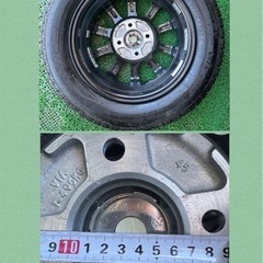 ブリヂストン スタッドレスタイヤ ブリザックVRX 155/65R13 4穴 2017年式 の画像