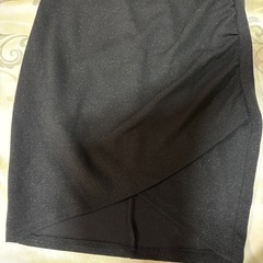 ブラックラメ入りドレスの画像