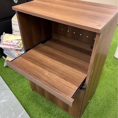 WYM ワールド レンジボード キッチン収納　木製レンジボード　ウォルナットの画像
