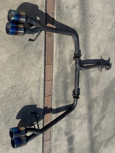 クラウンHVアスリート社外マフラー