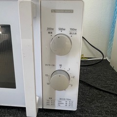 電子レンジ2021年製の画像