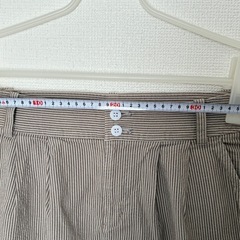 【美品】綿100%膝丈スカートの画像