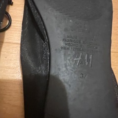 H&M メッシュバレエシューズの画像