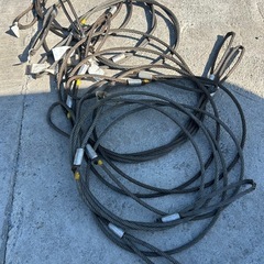 中古品 ワイヤロープの画像