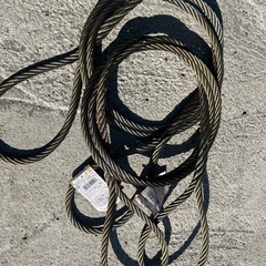 中古品 ワイヤロープの画像