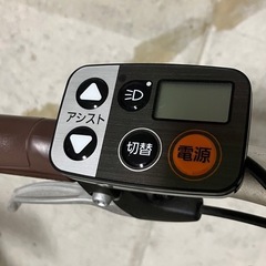 【2022年製】美品 Panasonic 電動アシスト自転車 ビビ 24inch　8Ah の画像