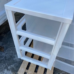 中古　美品　収納　ケース　プラスチック　引き出しの画像