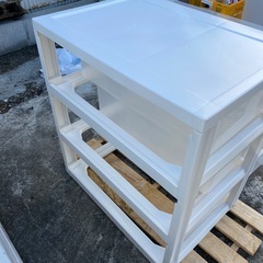 中古　美品　収納　ケース　プラスチック　引き出しの画像