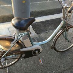 パンクしない電動アシスト自転車　ブリヂストンA43SL春日井市。の画像