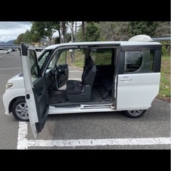 タントカスタム　RS　ターボ　パール　FF 地デジ　Bluetooth 全コミの画像
