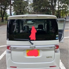 タントカスタム　RS　ターボ　パール　FF 地デジ　Bluetooth 全コミの画像