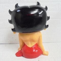 当時物 Betty Boop 貯金箱 高さ約36cm YUTAKA 1995 MADE IN JAPAN ソフビ 人形 フィギュア レトロ ベティ ブープ 札幌市 白石店の画像