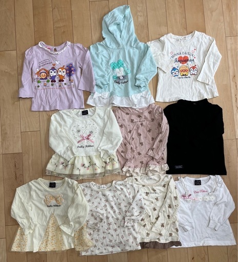 決まりました　ベビー服まとめ売り秋冬服のみ５９着