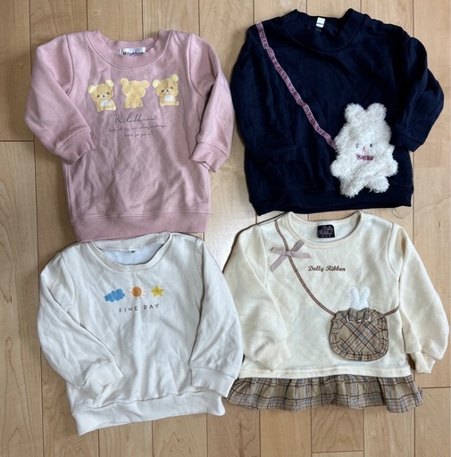 決まりました　ベビー服まとめ売り秋冬服のみ５９着