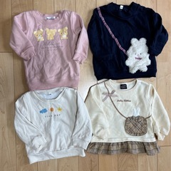 決まりました　ベビー服まとめ売り秋冬服のみ５９着の画像