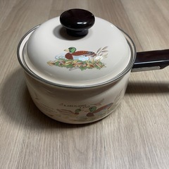 未使用品 富士琺瑯 
両手ホーロー鍋・片手ホーロー鍋セットの画像