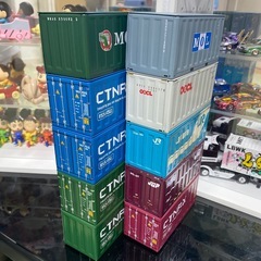 100均のコンテナ 小物入れ10個の画像