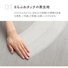 ラグ 洗える ラグマット 【 なめらかタッチラグ 92×185cm 】 ラグ 床暖房 ウォッシャブル 軽量 さらふわ オールシーズン フランネル カーペット ラグ の画像