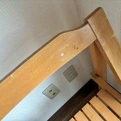 木製椅子　2脚の画像