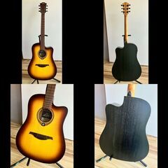 LAGギター T7ODCE-BRB エレアコ ハードケース付属 