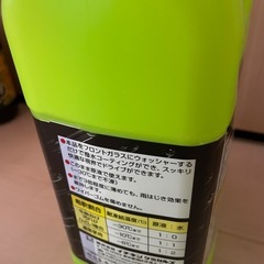 ウインドウッシャー液
の画像