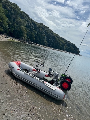 即乗り！ゴムボートセット！