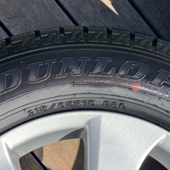 ヴェルファイア アルファード 20.30系 スタッドレスタイヤ&トヨタ純正ホイール4本セット WINTER MAXX WM02 215/65R16 2023年製　ナット20個付き の画像