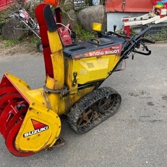 SUZUKI 除雪機　SS865ES  ガソリン　セル付き　動作確認済みの画像