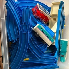 プラレール　おもちゃの画像