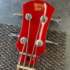 🎸人気🎸PIGNOSE アンプ内蔵エレキベース PGB-100 レッド ギグバック付きNo.7107 NHの画像