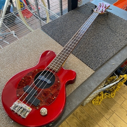 pignoseレッドエレキベース 4弦 Emano様専用】pignose エレキベース