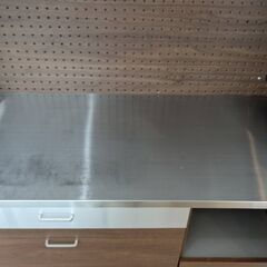 食器棚 LIVING HOUSE キッチンボード LUCIDO 120cmの画像
