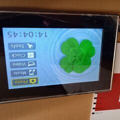 ドコモフォトパネル03ホワイト★本体、箱、説明書、充電器★の画像