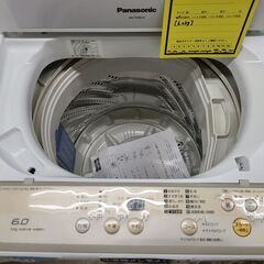 J1667　【リユースのサカイ柏店】　Panasonic　パナソニック　6.0kg洗濯機　NA-F60B10　2017年製 動作確認　クリーニング済み　参考価格54,780円の画像
