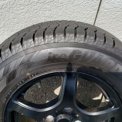 アルミホイール付21年製スタッドレス ヨコハマ IG60 185/70R14 ４本 ノートやフィットなどにの画像