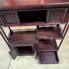 茶箪笥　飾り棚の画像