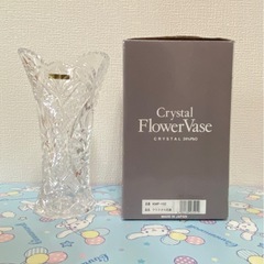 クリスタル花器の画像