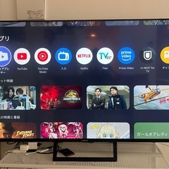 美品XIAOMI55型テレビ4K4Kの画像