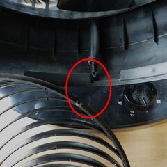 △ YUASA ユアサ サーキュレーター 卓上扇風機 2014年製 動作確認済 ラベルの剥がれ、 キズ、日焼け等あり 現状渡しの画像