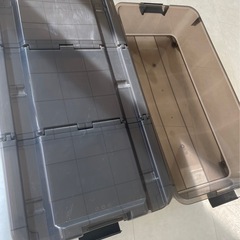 ベッド下収納ケース　2個セットの画像