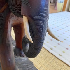 象の置物　アンティーク　の画像