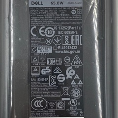 110個ロット 1個あたり400円 Dell純正ACアダプター｜LA65NM130 65W｜動作確認済・ほぼ新品の画像